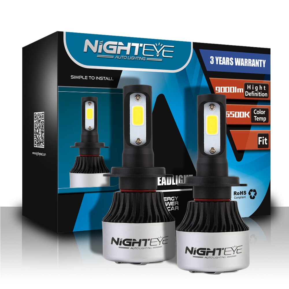 Nighteye-LED Ʈ , H1 H4 H7 H11 9005 9006 7..